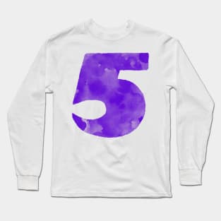 Five Long Sleeve T-Shirt